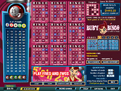 Ruby Bingo Screenshot